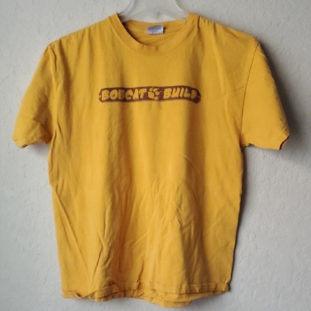Vintage 2006 Texas State University Bobcat Build Staff T-Shirt